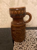 Vintage DDR Keramik Vase, braun, 1970er Jahre, #221-18G West - Unterliederbach Vorschau