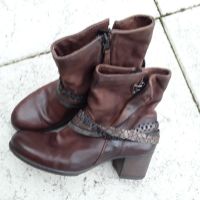 Coole, braune Mjus Echt- Leder-Stiefel Gr.41 bei Airstep Schwerin - Schelfstadt Vorschau