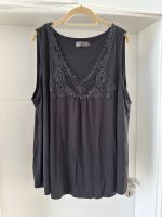 Neuwertig Damen Oberteil 52/54 bpc Bonprix Top T-Shirt schwarz Sachsen-Anhalt - Wettin-Löbejün Vorschau