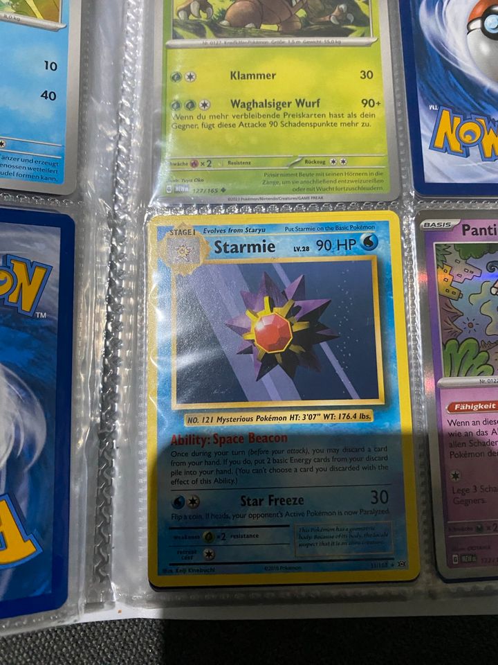 Sammlung Pokémon Karten mit Glurak Ex Gold und Silber in Stadtlohn