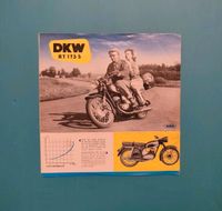 DKW RT 175 S Prospekt Motorrad Oldtimer Auto-Union selten Sammler Sachsen - Reimersgrün Vorschau