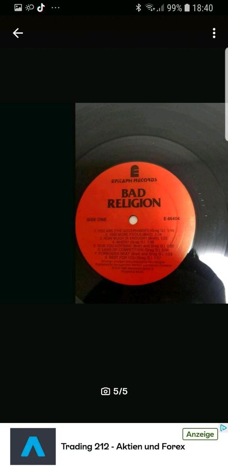 Bad Religion Schallplatten Vinyl LP in Hasselroth