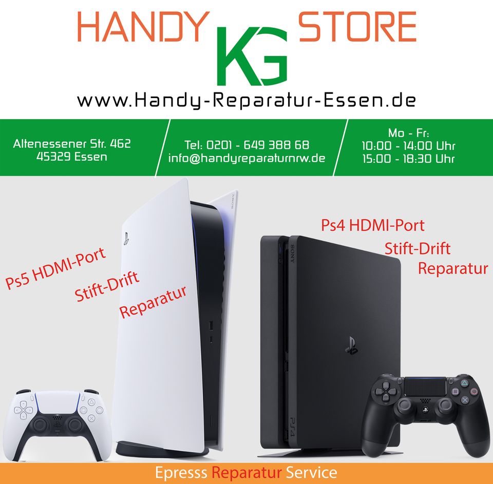 Sony Playstation Ps5 Hdmi Port Austausch Reparatur in Essen