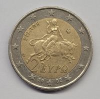 2 EURO Münze Griechenland "Europa" 2002, Sammlerstück mit "S" Niedersachsen - Werlte  Vorschau