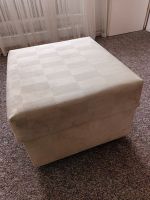 Hocker Mikrofaserbezug beige Nordrhein-Westfalen - Ratingen Vorschau