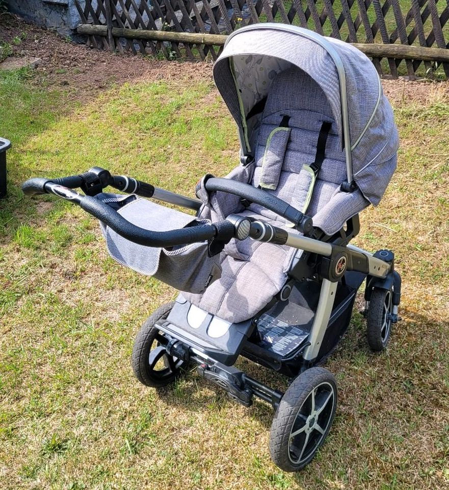 Kinderwagen Hartan Racer GTS Igelmotiv in Zwickau