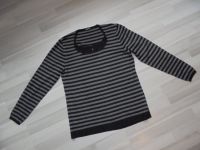 Monari Damen Pullover Gr.42 schwarz/grau Duisburg - Walsum Vorschau