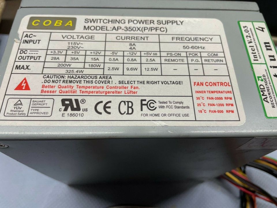 ATX Netztteile 350W 300W und 325W in Langenhagen