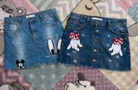 Disney Zara Jeans Rock Minnie Mickey Maus XS S M 164 Bochum - Bochum-Südwest Vorschau