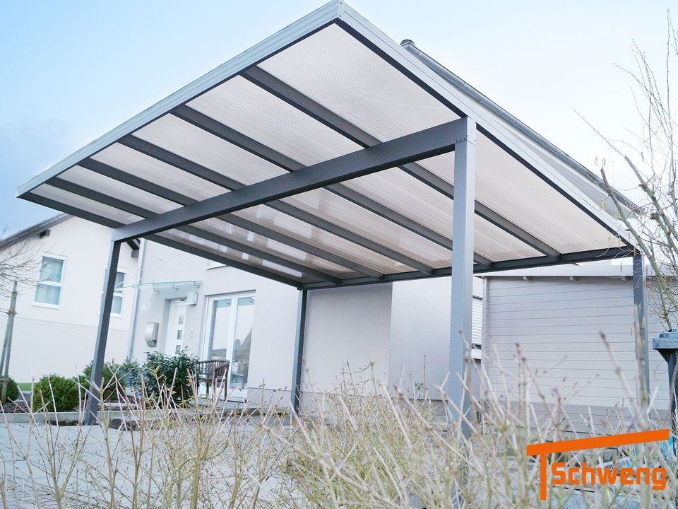 Carport (C600+; S400), C600+ 6m x 6m in Freiburg im Breisgau