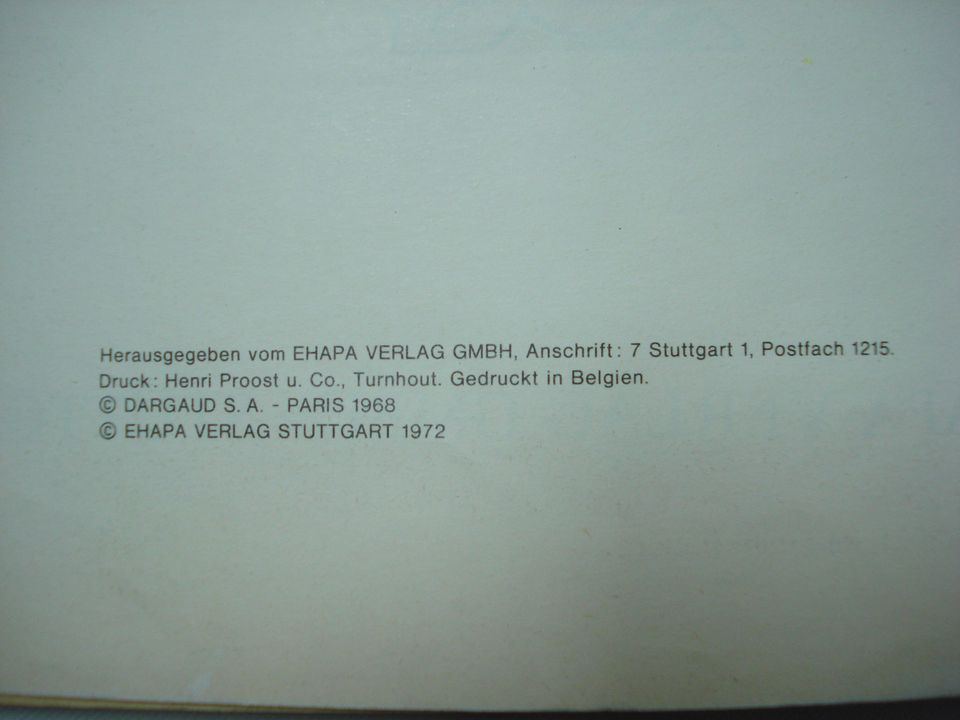 Asterix und der Arvernerschild, Band XI, 1.Auflage, 3,50 DM, 1972 in Obersüßbach