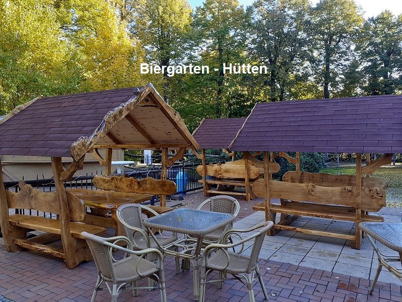 Überdachte Sitzgruppen und Gartenpavillons. Alles Unikate. in Achern