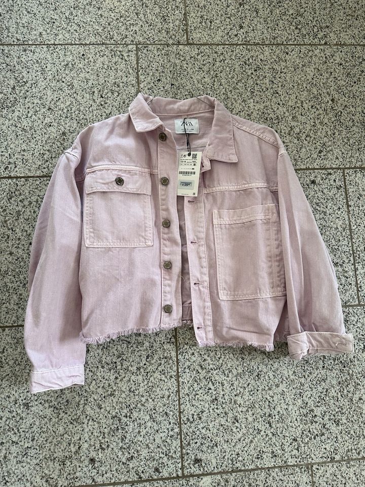 Zara Jeansjacke Rosa in Jestetten