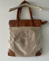 Burberry Stowell vintage canvas leder tasche ($3500 NP) Frankfurt am Main - Gutleutviertel Vorschau