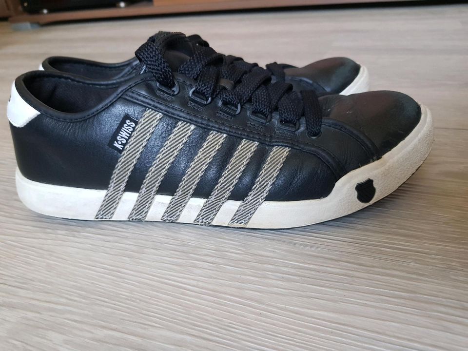 K- swiss Schuhe Schwarz weiß 43 in Greetsiel