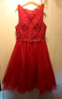 rotes Cocktailkleid mit Petticoat Gr. 34 Baden-Württemberg - St. Blasien Vorschau