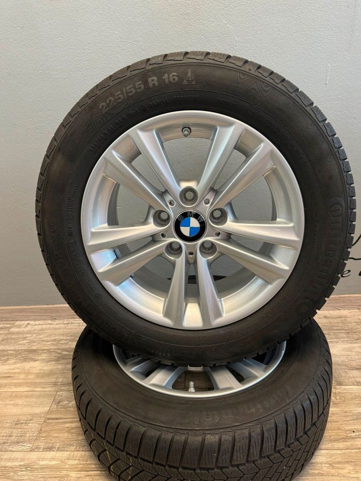 BMW 3er F30 F31 4er 16 Zoll Winterreifen Winterräder 225/55R16 in Rüsselsheim