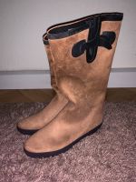 Gummistiefel Damen Gr 38 beige Sachsen - Grünhainichen Vorschau