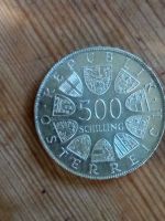 500 Schilling Silbermünze aus Österreich Niedersachsen - Großheide Vorschau