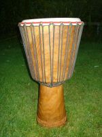 Afrikanische Djembe Maili, restauriert - veredelt 65 / 34 / 22 cm Baden-Württemberg - Horgenzell Vorschau