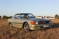 Mercedes SL, W107, Heckspoiler, Lorinser in Berlin