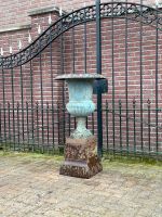 Antik XXL Amphore Vase Sockel Blumen Kübel Gusseisen Garten Park Nordrhein-Westfalen - Mönchengladbach Vorschau