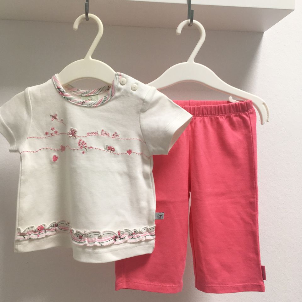 Babyset Shirt und Hose NEU 56-62 Mexx Liegelind Pink Creme in Bergisch Gladbach