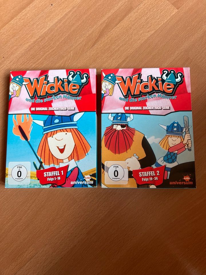 Wickie und die starken Männer Staffel 1+2 DVD in Büttelborn