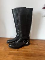 Tommy Hilfiger Stiefel 39 schwarz Leder edel neuwertig Bayern - Coburg Vorschau