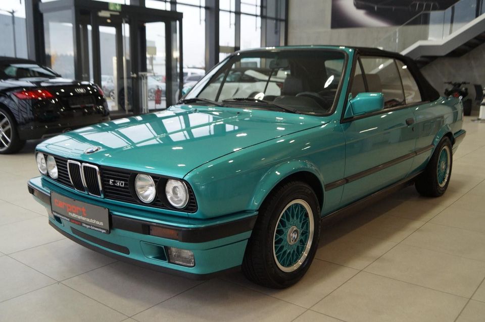 BMW 318i Cabrio E30 M Paket|Rostfrei|Leder| in Villingen-Schwenningen