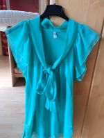 Bluse Only grün Gr M Chiffon mit Schleife Bayern - Haibach Vorschau