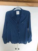 Damenhemd gr.44 blau weiss gepunktet Bayern - Manching Vorschau