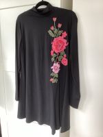 Schwarzes Kleid mit Floraler Stickerei Nordrhein-Westfalen - Wipperfürth Vorschau