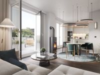 Ideal für Familien: 5-Zimmer-Neubauwohnung mit 2 Bädern und Süd-Balkon Leipzig - Stötteritz Vorschau