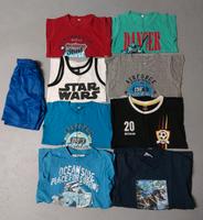 Junge Paket Sommer T-Shirt kurze Hose Muskelshirt 122/128 Nordrhein-Westfalen - Marl Vorschau