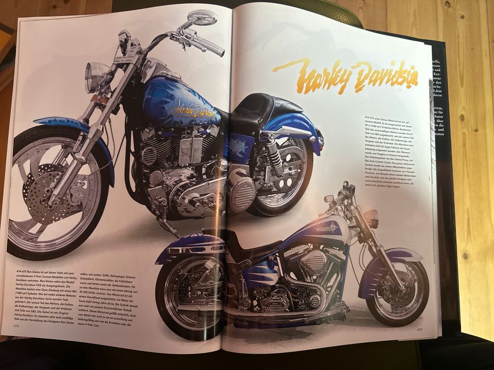 Harley Davidson Mythos Buch Bildband Geschenk in Wiendorf