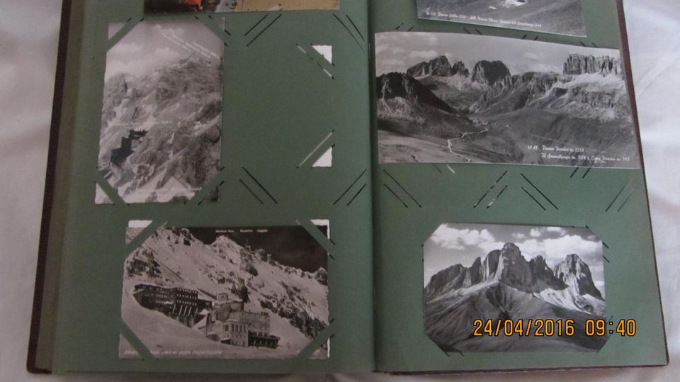 Postkartenalbum 526 Postkarten 1930-1970 in Schliersee