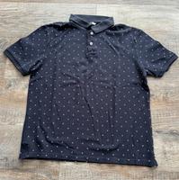 Polo Shirt dunkelblau mit Kästchen Muster Größe M Sachsen - Ehrenfriedersdorf Vorschau