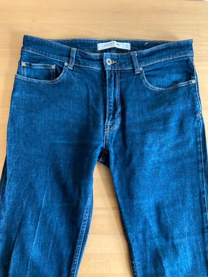 Lacoste Jeans 34 / 34 Slim Fit Denim blau L / XL in Berlin