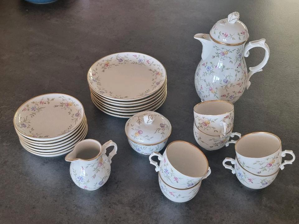 Fürstenberg Fürstin Gräfin Fabiola Kaffeeservice 21-teilig in Reichenbach an der Fils