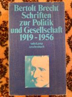 Suhrkamp Schriften z. Politik u. Gesellschaft 1977 Bertolt Brecht Rheinland-Pfalz - Albersweiler Vorschau