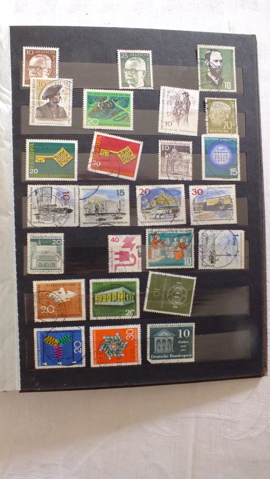 DDR / BRD Briefmarken Sammlung Teil 3 in Samtens