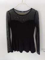 BLAK Shirt Bluse Babydoll Schößchen Corsage-Stil Kawaii? Goth? Niedersachsen - Bad Bevensen Vorschau