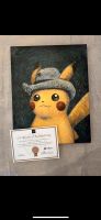 Pikachu x Van Gogh auf Canvas mit Zertifikat Hessen - Limburg Vorschau