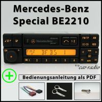 Original Mercedes Special BE2210 Becker DIN Kassette Radio SET Nordrhein-Westfalen - Gütersloh Vorschau