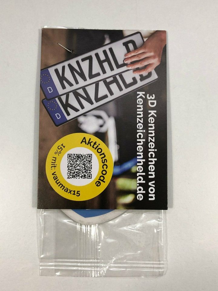 Kennzeichenheld KNZHLD Duftanhänger Air Freshener Duftbaum Auto in  Nordrhein-Westfalen - Dinslaken, Tuning & Styling Anzeigen