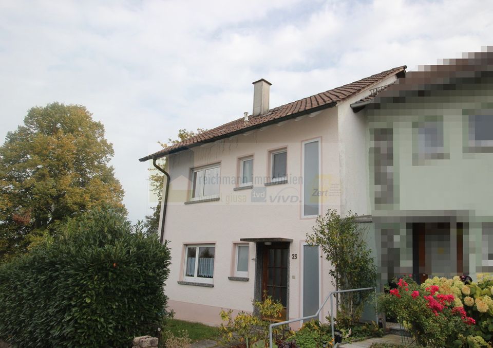 Charmantes Reihenendhaus mit Garten/Terrasse und Garage in der beliebten Donaueschinger Siedlung! in Donaueschingen