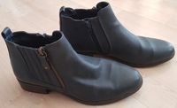 Leder Schuhe Stiefeletten Leder-Optik dunkelblau Graceland 38 Berlin - Charlottenburg Vorschau