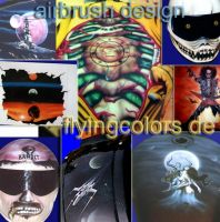 Airbrush-Objekt-Design - über 25 Jahre Erfahrung. Niedersachsen - Bad Gandersheim Vorschau