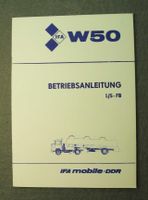 W50 Betriebsanleitung L/S - FB IFA W 50 IFA DDR NVA LKW Sachsen - Kirschau Vorschau